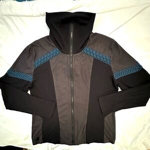 ZOLNAR Cyberpunk Futuristic Softshell Jacket Mens XL Techwear High Neck Full Zip